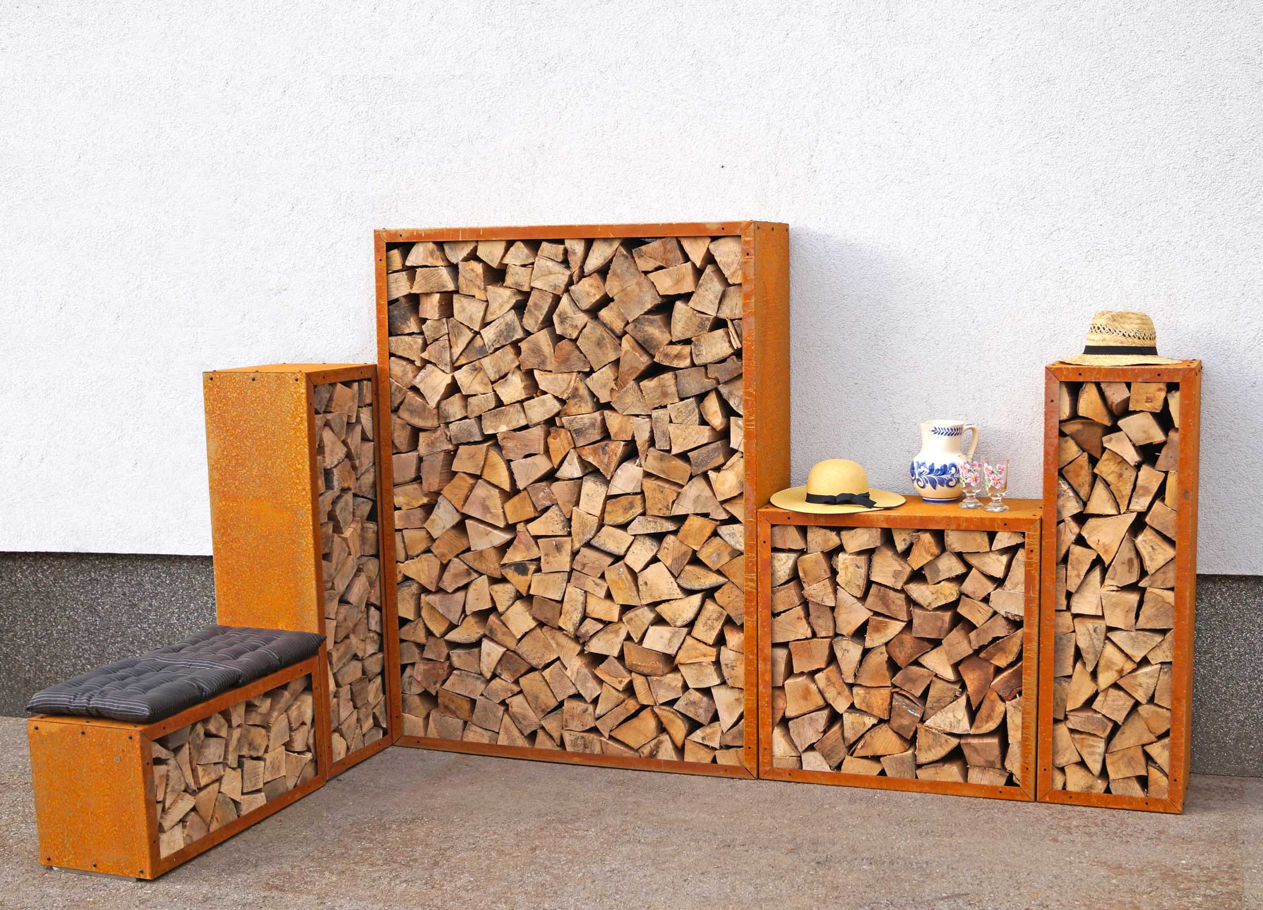Kaminholzregale Kaminholzregale