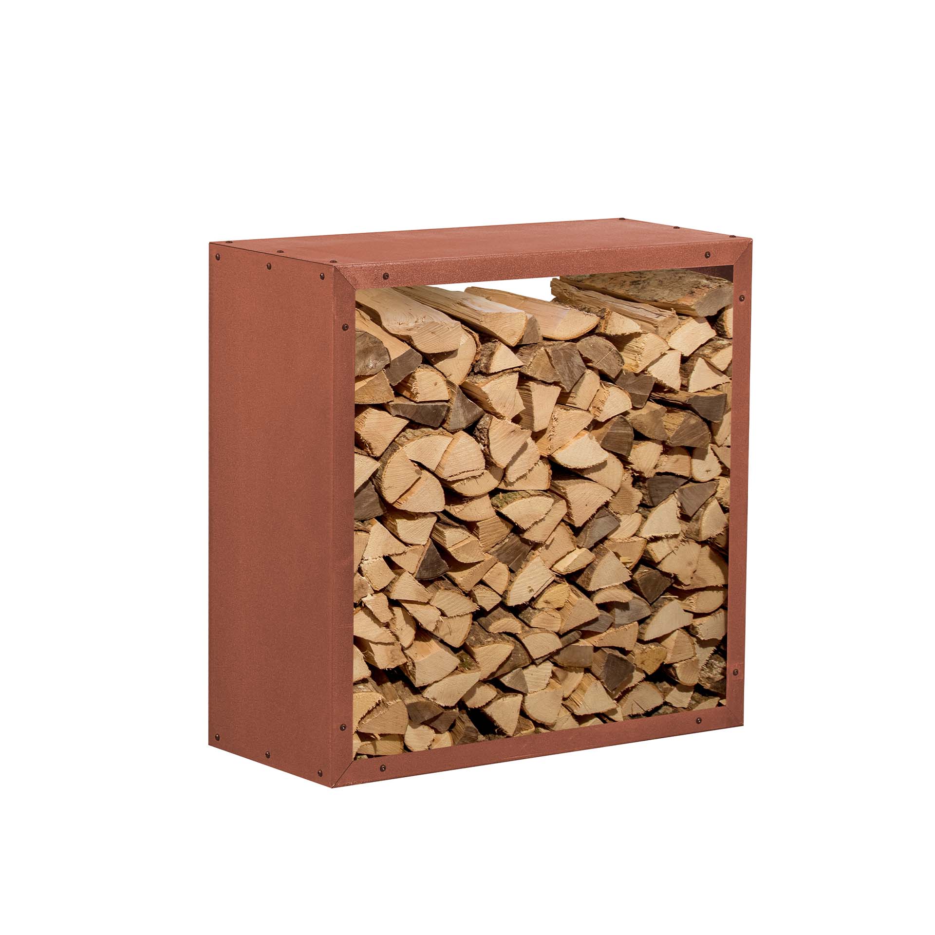 Prima Terra Edelrost Kaminholzregal eckig Prima Terra Edelrost Kaminholzregal eckig