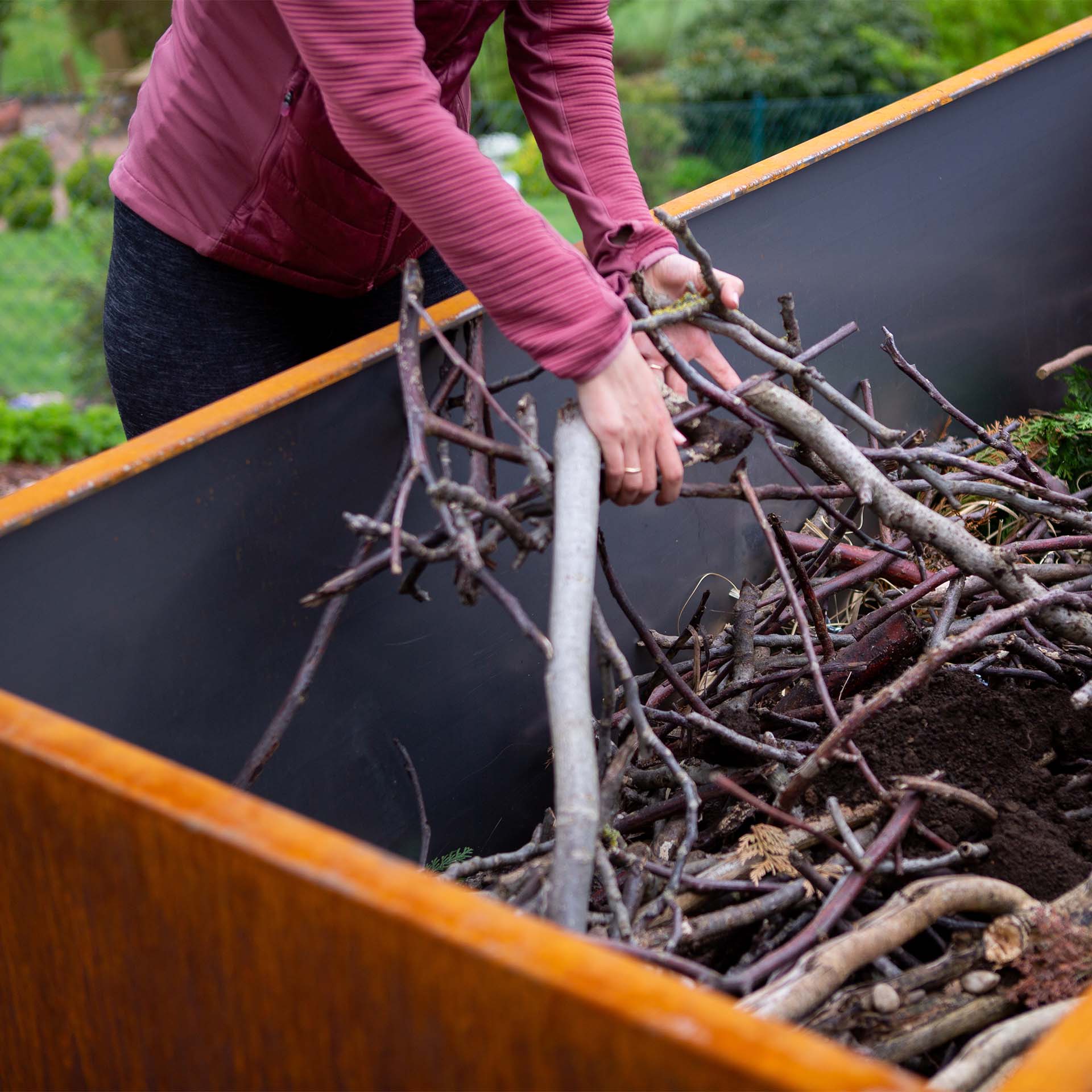 Prima Terra Edelrost Hochbeet Optimus Prima Terra Edelrost Hochbeet Optimus