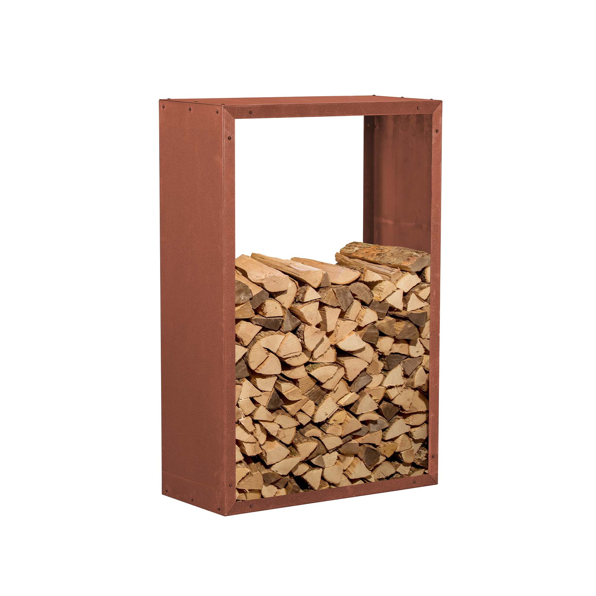 Prima Terra Edelrost Kaminholzregal eckig Prima Terra Edelrost Kaminholzregal eckig